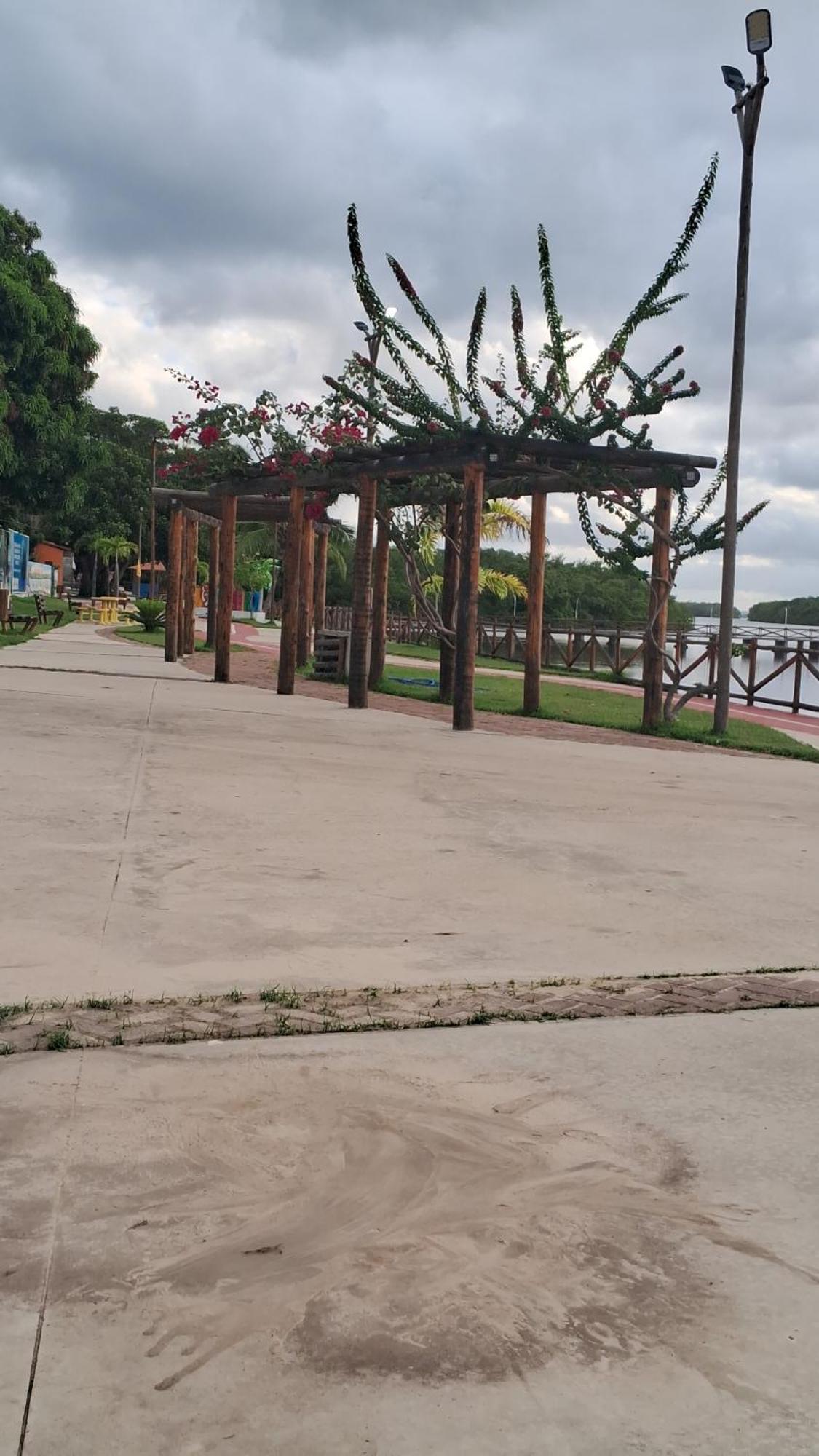 Apartamento Térreo Villa das Águas Estância Exterior foto